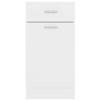 Mueble bajo con cajón "Lyon" blanco 40x46x81,5 cm madera de ingeniería