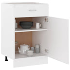Cajón inferior "Lyon" blanco 50x46x81,5 cm Madera de ingeniería