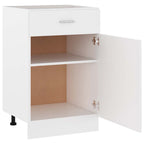 Cajón inferior "Lyon" blanco 50x46x81,5 cm Madera de ingeniería