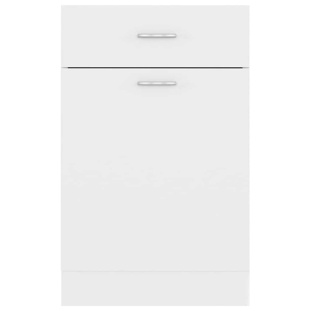 Cajón inferior "Lyon" blanco 50x46x81,5 cm Madera de ingeniería