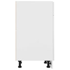 Cajón inferior "Lyon" blanco 50x46x81,5 cm Madera de ingeniería