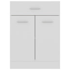 Mueble bajo con cajón "Lyon" blanco 60x46x81,5 cm madera de ingeniería