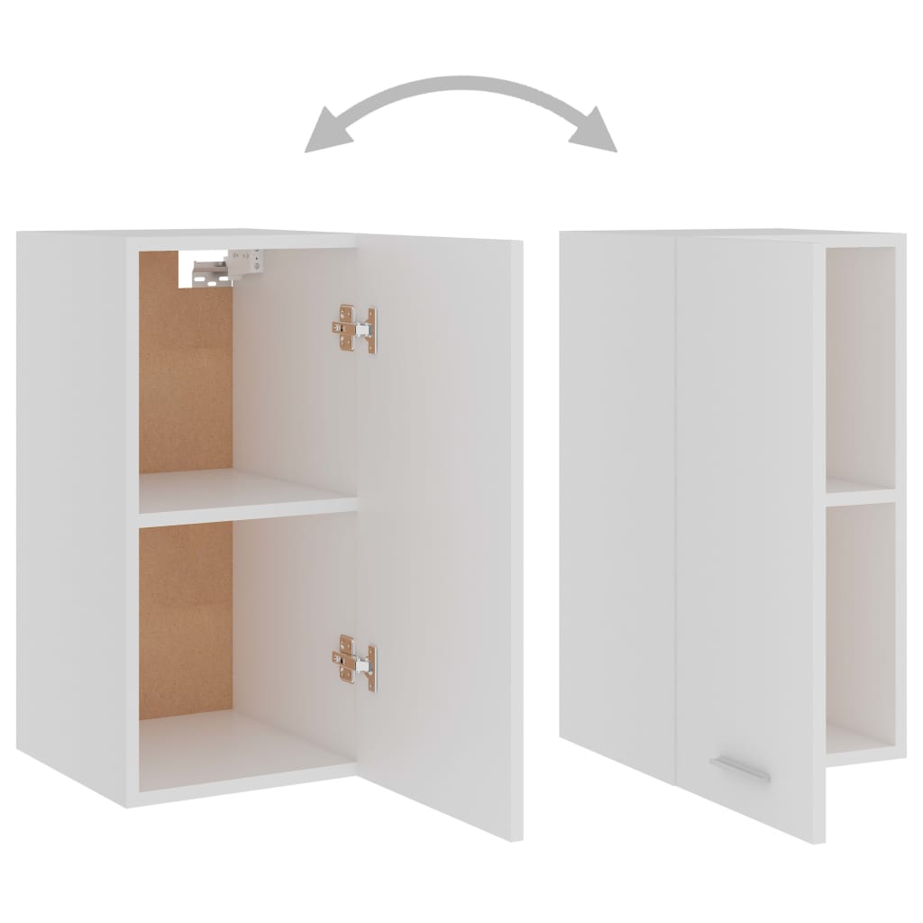 Armario colgante "Lyon" de, blanco, 29,5 x 31 x 60 cm, madera de ingeniería
