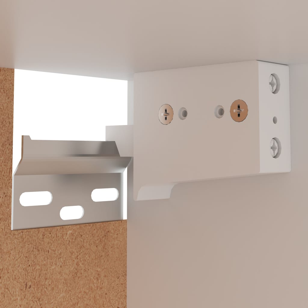Armario colgante "Lyon" de, blanco, 39,5 x 31 x 60 cm, madera de ingeniería
