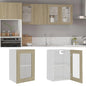 Vitrina colgante "Lyon" de, color blanco, 40 x 31 x 60 cm, madera de ingeniería