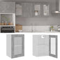 Vitrina colgante "Lyon" de, color blanco, 40 x 31 x 60 cm, madera de ingeniería