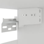 Vitrina colgante "Lyon" de, gris hormigón, 60x31x60 cm, madera de ingeniería