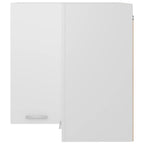 Armario esquinero colgante "Lyon" blanco 57x57x60 cm Madera de ingeniería