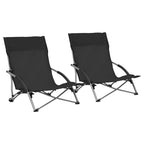Sillas de playa plegables 2 uds tela madera maciza azul blanco
