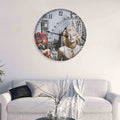 Vintage wall clock 60 cm