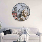 Vintage wall clock 60 cm