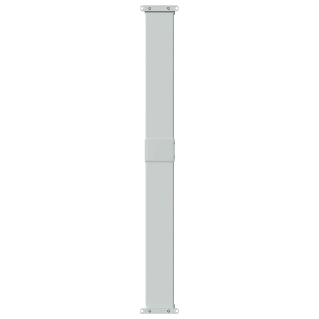 Toldo lateral retráctil para patio azul 140x600 cm