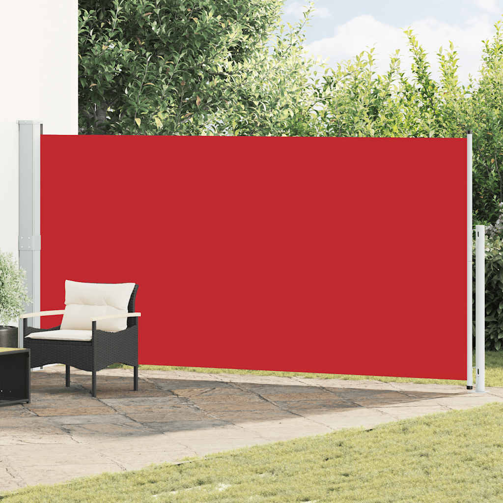 Blue Retractable Garden Side Awning 100x300 cm