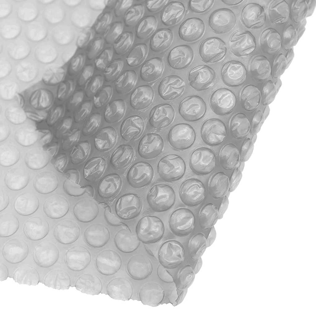 Cubierta solar de piscina de PE flotante gris 260x160 cm