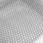 Cubierta solar de piscina de PE flotante gris 260x160 cm