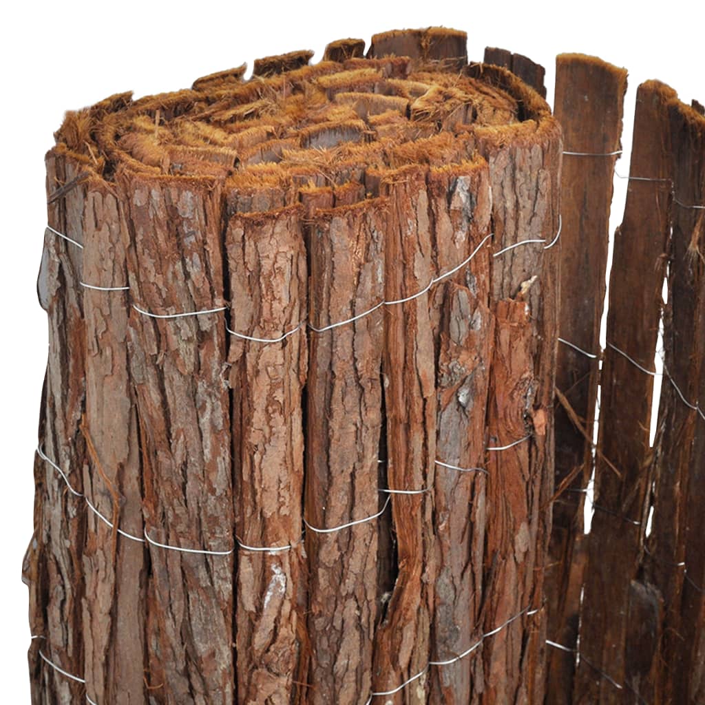 Valla de corteza de árbol 1000x70 cm
