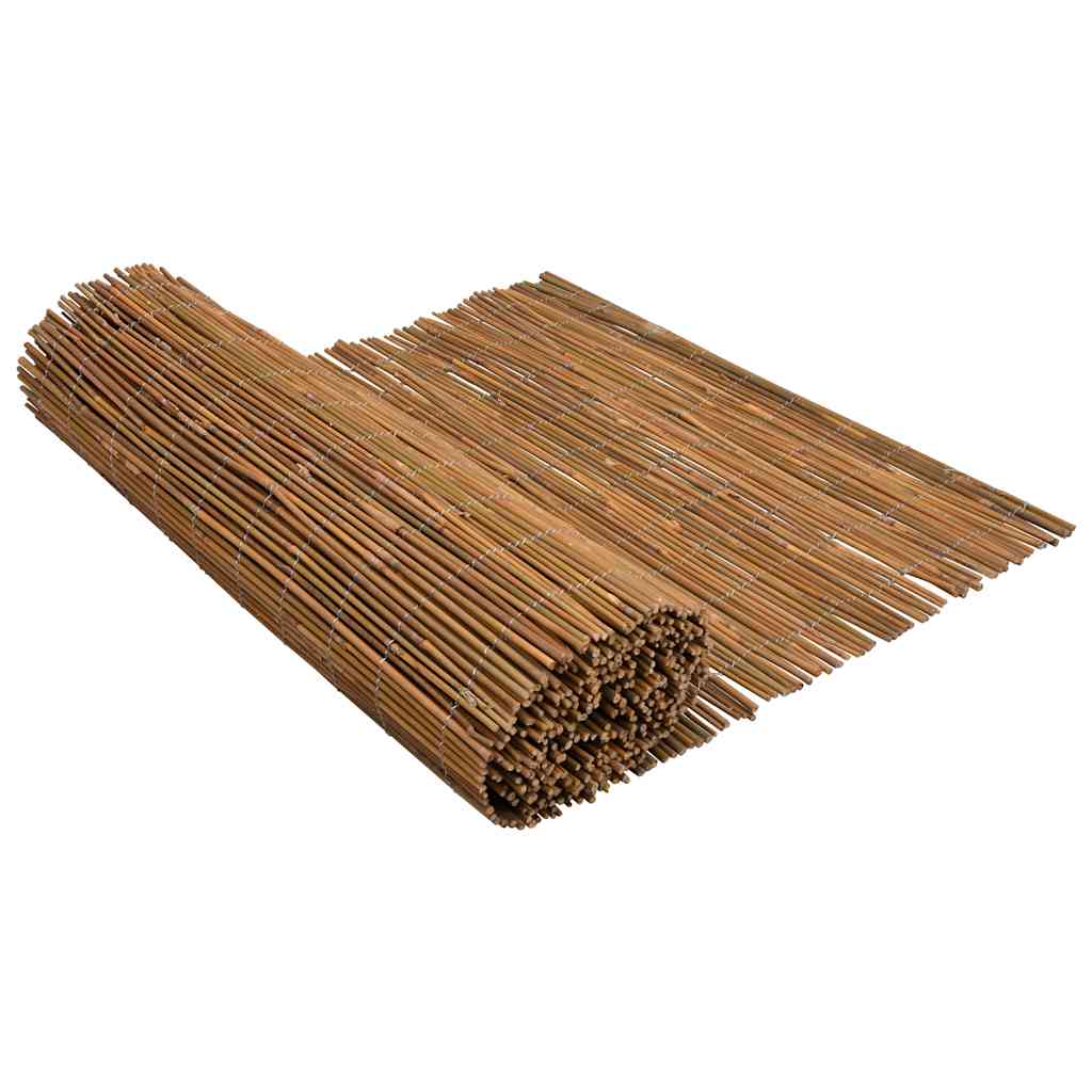 Valla cañizo de bambú 500x100 cm