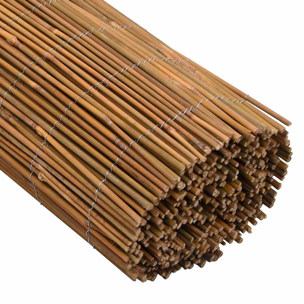 Valla cañizo de bambú 500x100 cm