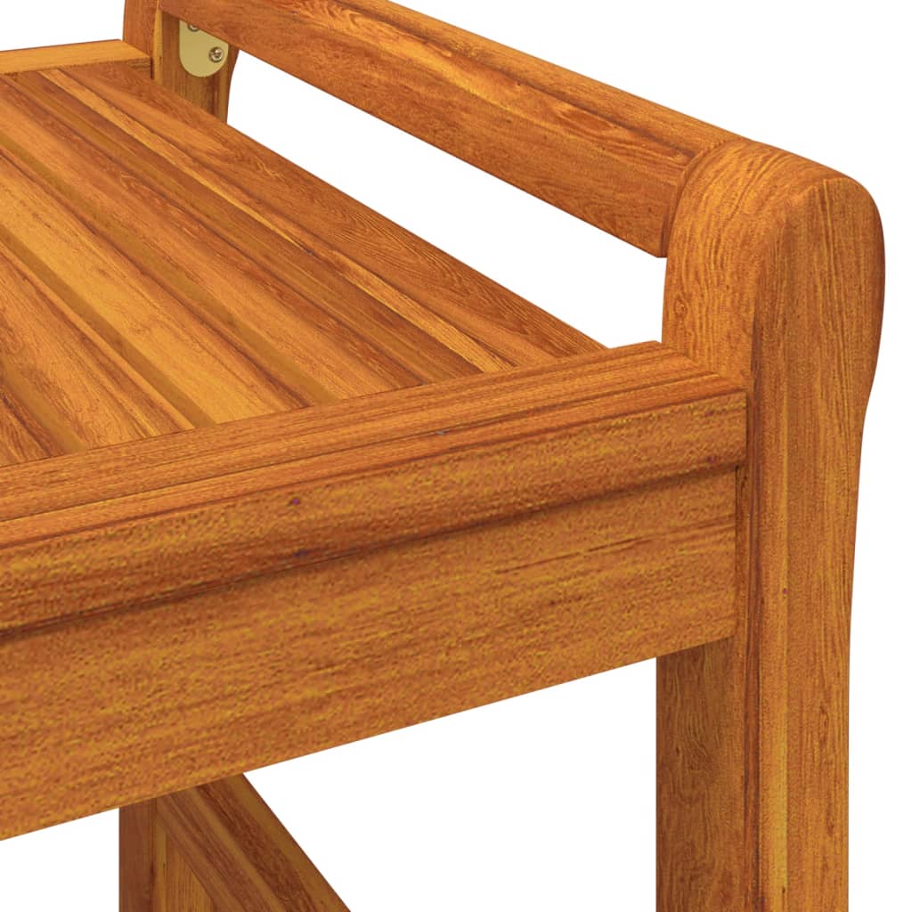 Muebles de jardín 2 pzas con cojines blanco crema madera maciza