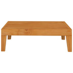 Mesa de jardín madera maciza de acacia 68,5x68,5x24 cm