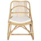 Silla de ratán lino