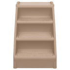 Escalera plegable para perros marrón 62x40x49,5 cm