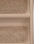 Escalera plegable para perros marrón 62x40x49,5 cm