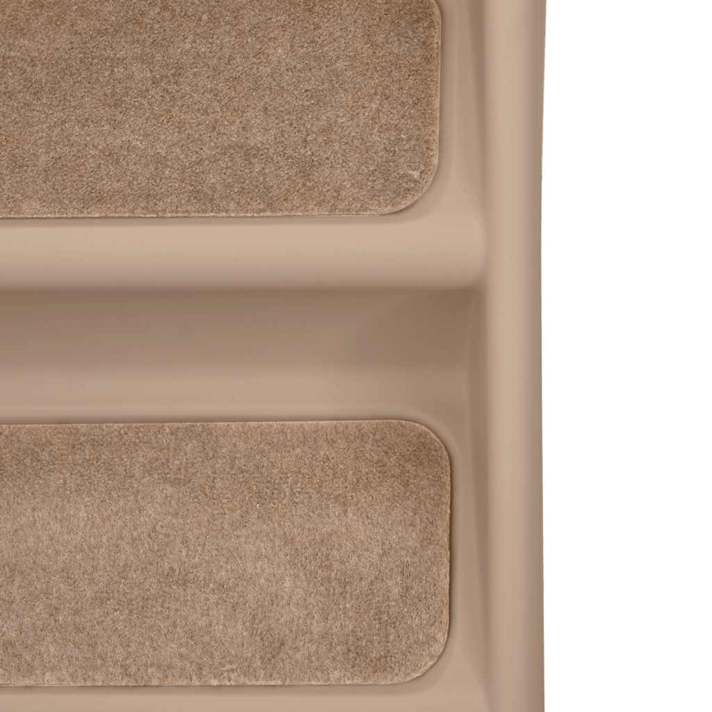 Escalera plegable para perros marrón 62x40x49,5 cm