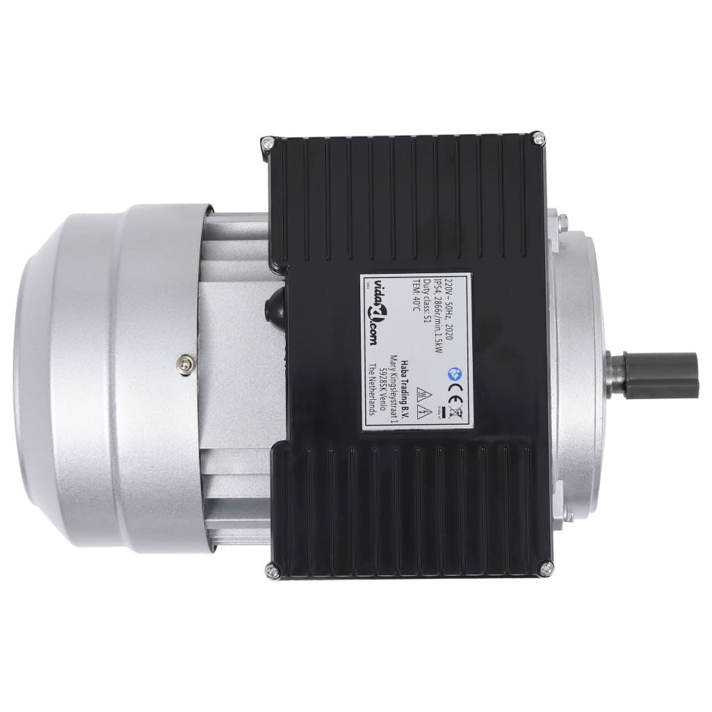Motor eléctrico monofásico aluminio 1,5kW/2HP 2 polos 2800 RPM