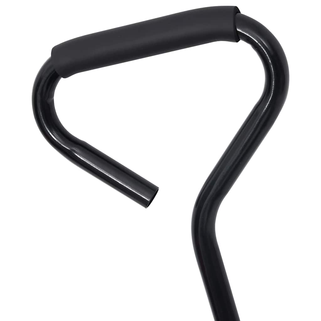 Tilting Garden Trolley 300 kg 75 L Black