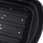 Tilting Garden Trolley 300 kg 75 L Black