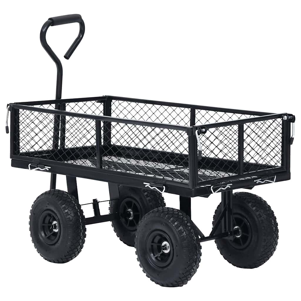 Black Garden Hand Cart 250 kg