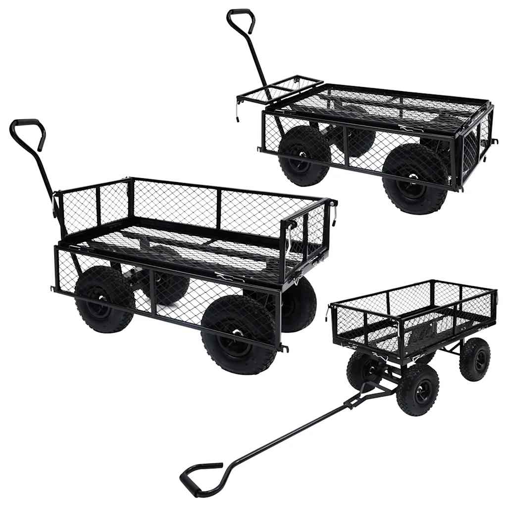 Black Garden Hand Cart 250 kg