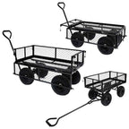 Black Garden Hand Cart 250 kg