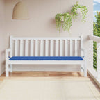 Cojín banco de jardín tela Oxford estampado hojas 100x50x3 cm
