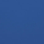 Cojín silla de jardín respaldo alto 2 uds tela azul 120x50x3 cm