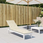 Blue sun lounger cushion (75+105)x50x4 cm