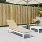 Blue sun lounger cushion (75+105)x50x4 cm