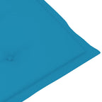 Cojín para tumbona azul (75+105)x50x4 cm