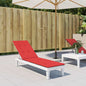 Blue sun lounger cushion (75+105)x50x4 cm