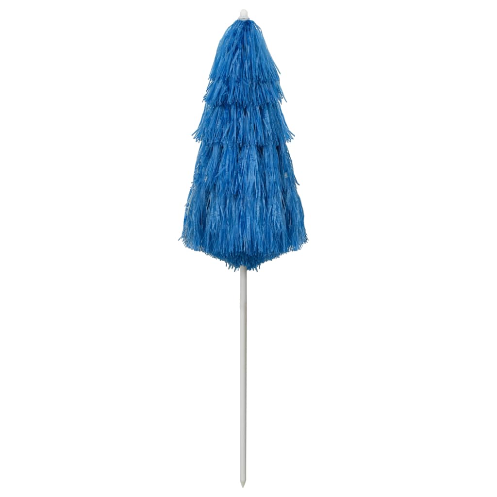 Sombrilla de playa Hawaii azul 180 cm