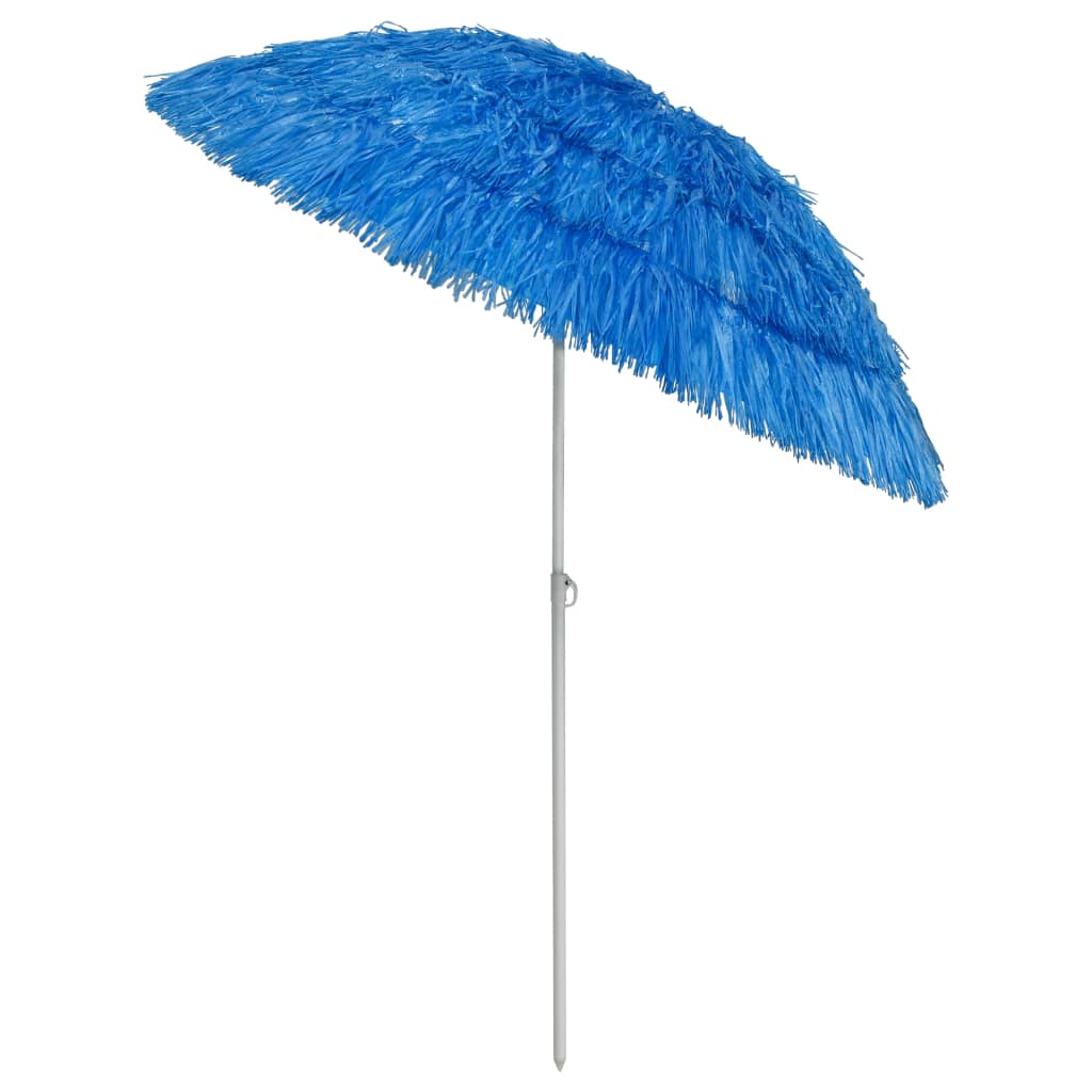 Sombrilla de playa Hawaii azul 180 cm