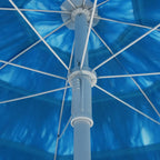 Sombrilla de playa Hawaii azul 180 cm