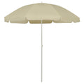 Sombrilla de playa amarillo arena 240 cm
