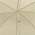 Sombrilla de playa amarillo arena 240 cm