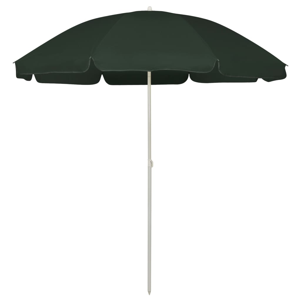 Sand yellow beach umbrella 240 cm
