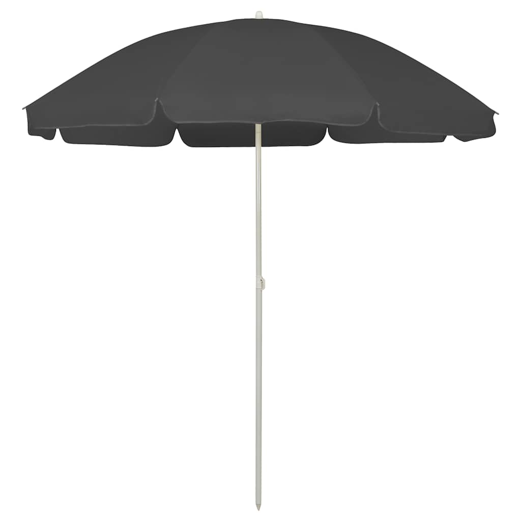 Sand yellow beach umbrella 240 cm