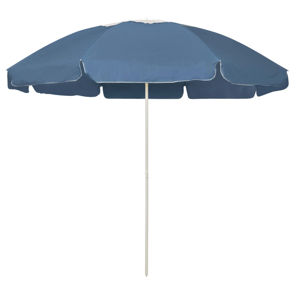 Beach umbrella sand yellow 180x120 cm