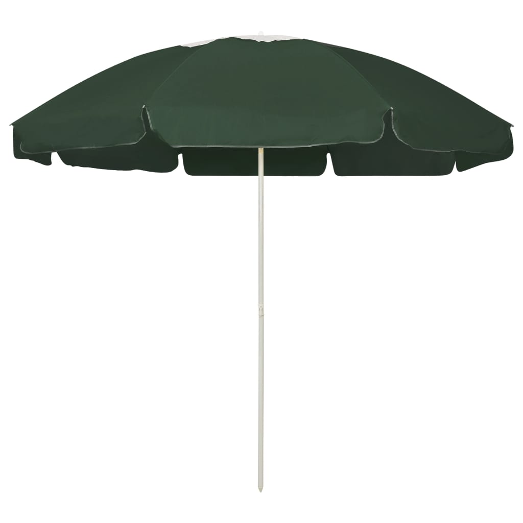 Beach umbrella sand yellow 180x120 cm