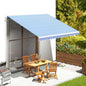 Replacement fabric for yellow and white awning 4.5x3.5 m